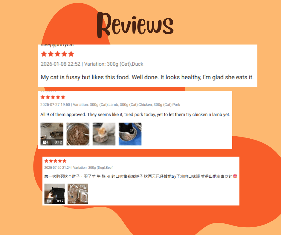 Easy No Freezing Cooked Dog Cat Food/ Cooked Meat - Image 2