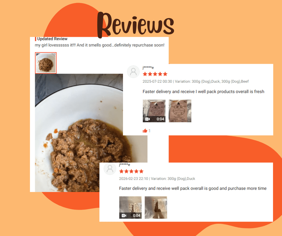 Easy No Freezing Cooked Dog Cat Food/ Cooked Meat - Image 3