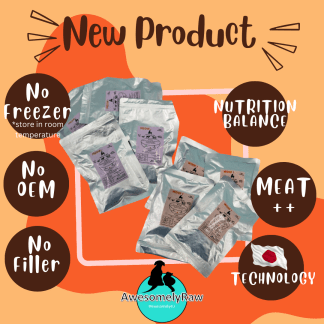 Easy No Freezing Cooked Dog Cat Food/ Cooked Meat