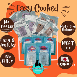 Easy No Freezing Cooked Dog Cat Food/ Cooked Meat