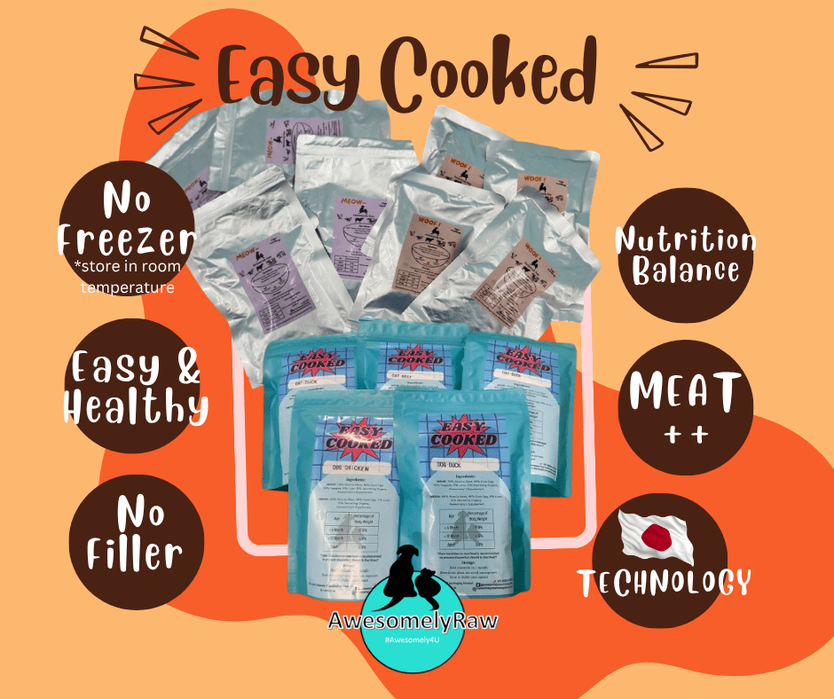 Easy No Freezing Cooked Dog Cat Food/ Cooked Meat